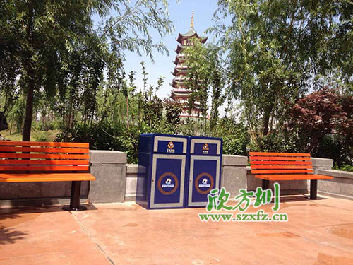 戶外分類彩繪垃圾桶什么品牌好？欣方圳為您推薦